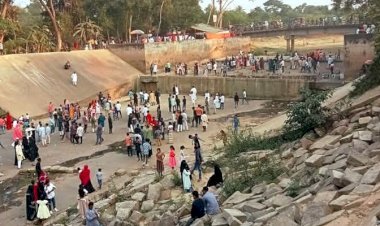 অকেজো রাবার ড্যাম যেন পর্যটন কেন্দ্র