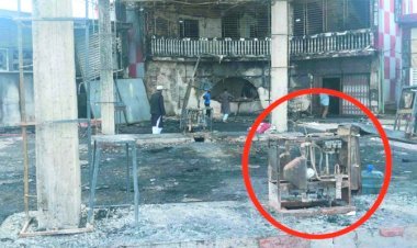 সিএনজি পাম্পে বিস্ফোরণের রহস্য ঘিরে দ্বন্দ্ব