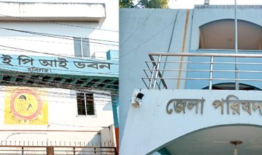 রাষ্ট্রীয় শোকের দিনে জেলা পরিষদে উত্তোলন হয়নি জাতীয় পতাকা